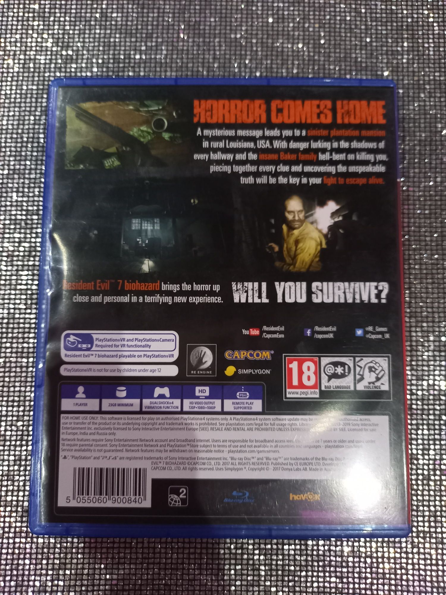 Gra Resident Evil VII Biohazard Ps4 PlayStation 4