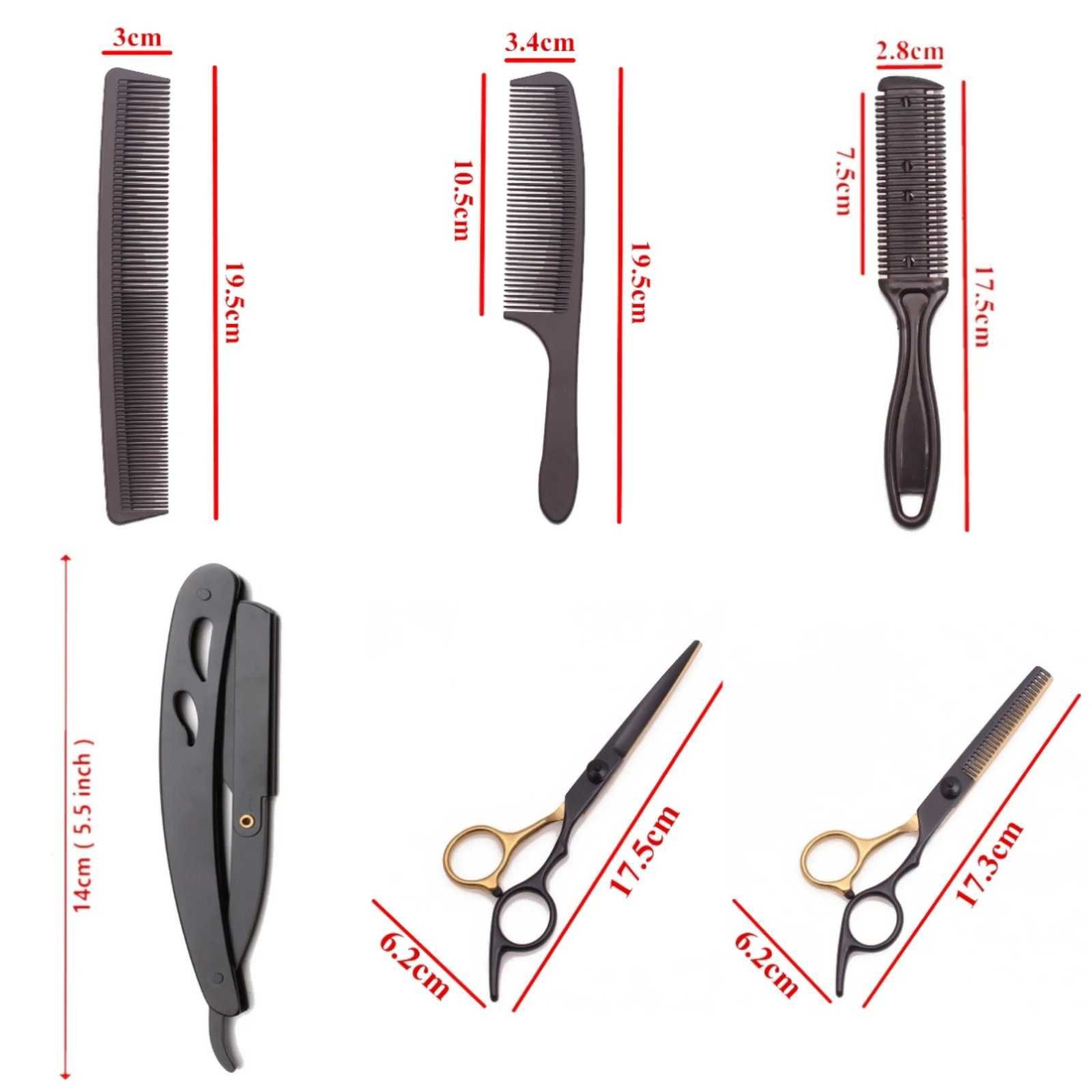 Набор парикмахерских ножниц 6' для стрижки волос.