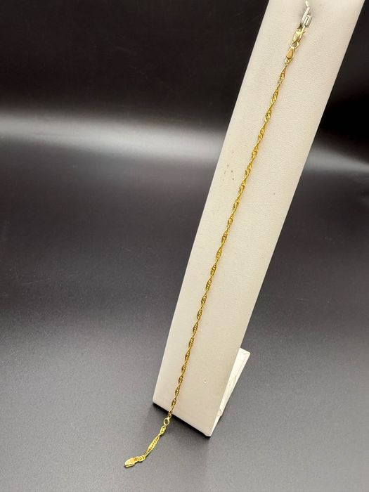 Złota bransoletka waga 2.60 gram