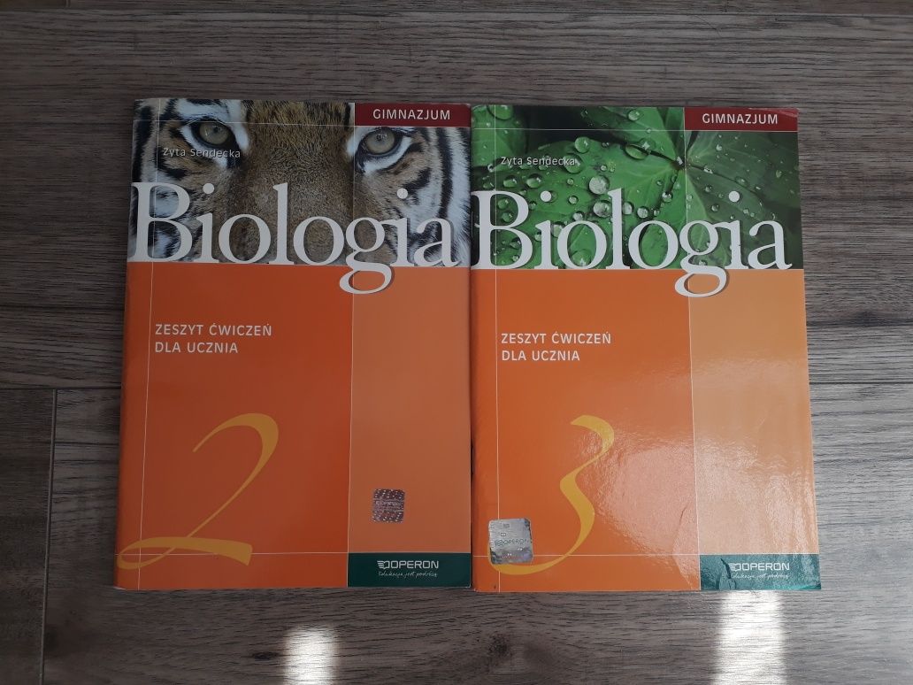 Biologia 2 i 3 dla gimnazjum zeszyt ćwiczeń wydawnictwo operon