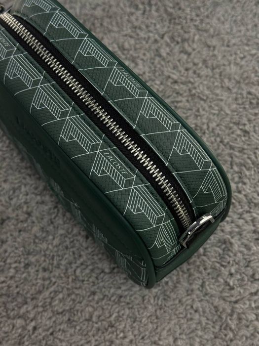 Месенджер Lacoste Monogram зелений/ сумка лакоста монограм зелена