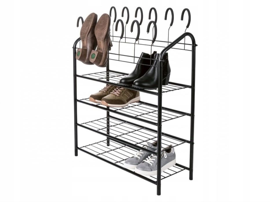 Szafka na buty Livarno home 69 x 88 x 27 cm czarny