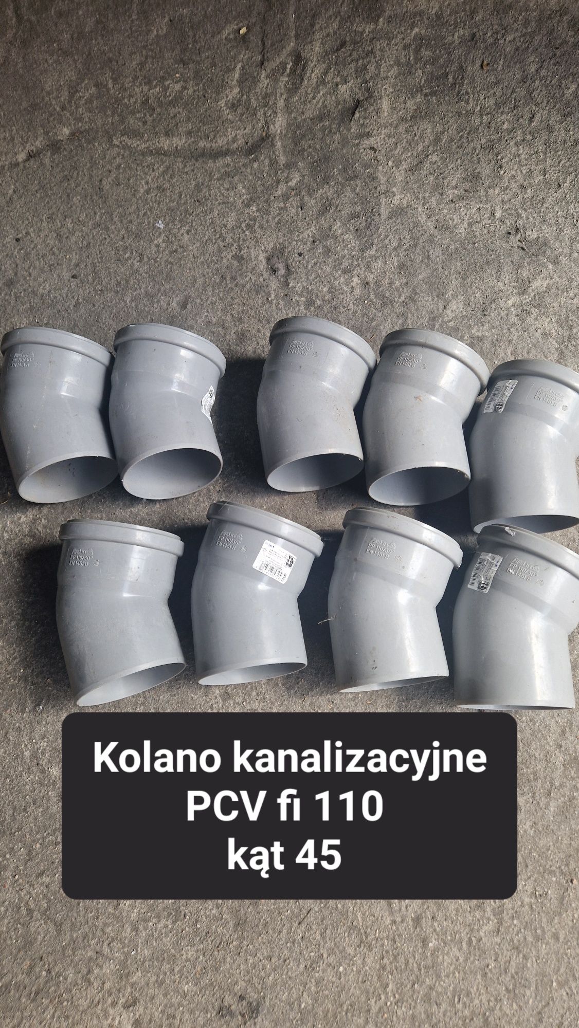 Kolanka i trójniki kanalizacyjne