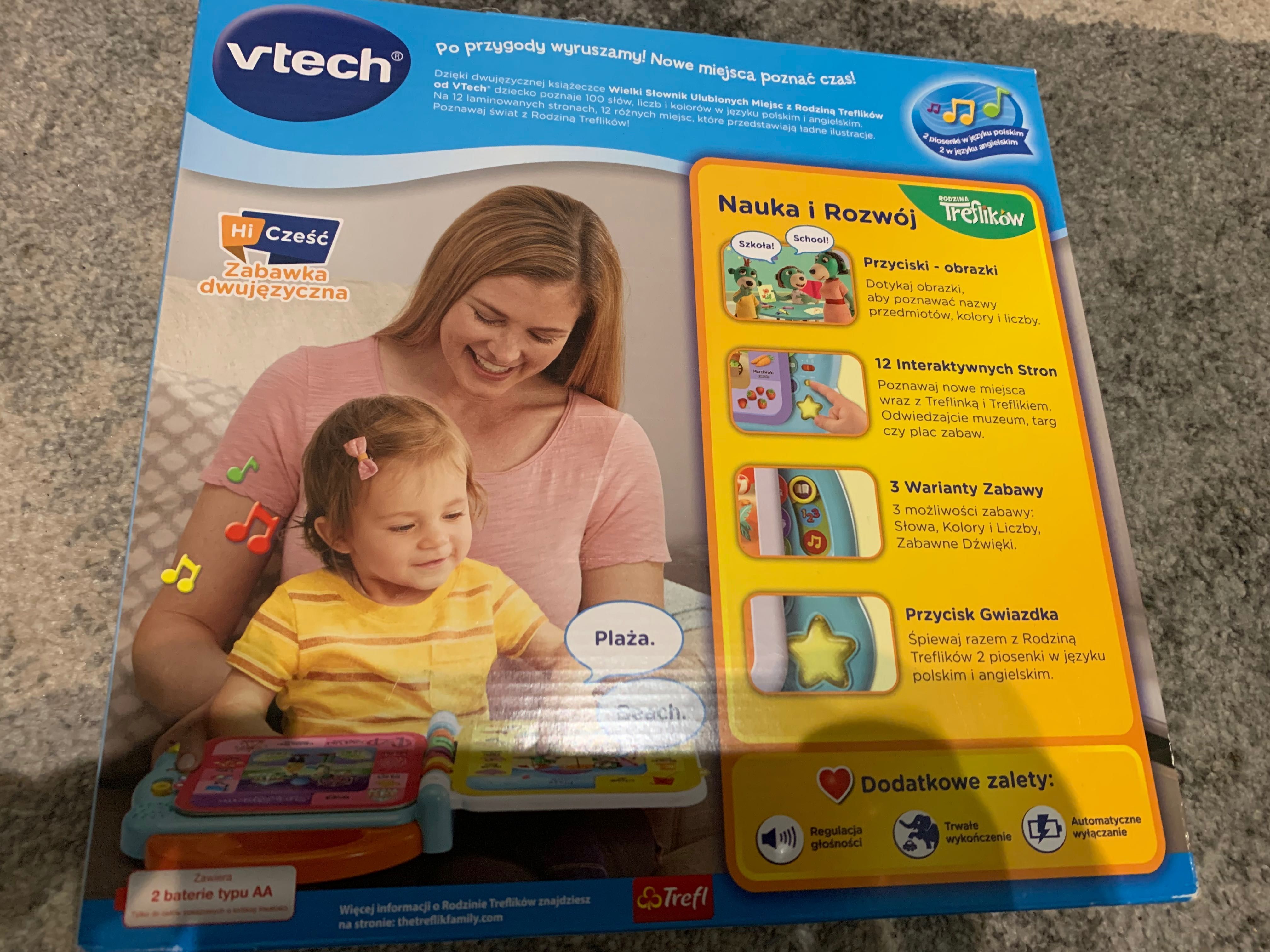Słownik Vtech angielski dla dzieci zabawka edukacyjna