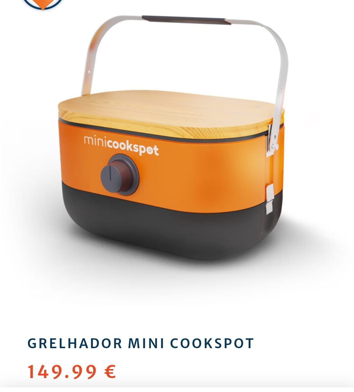 GRELHADOR a Gás Portátil Minicookspot
