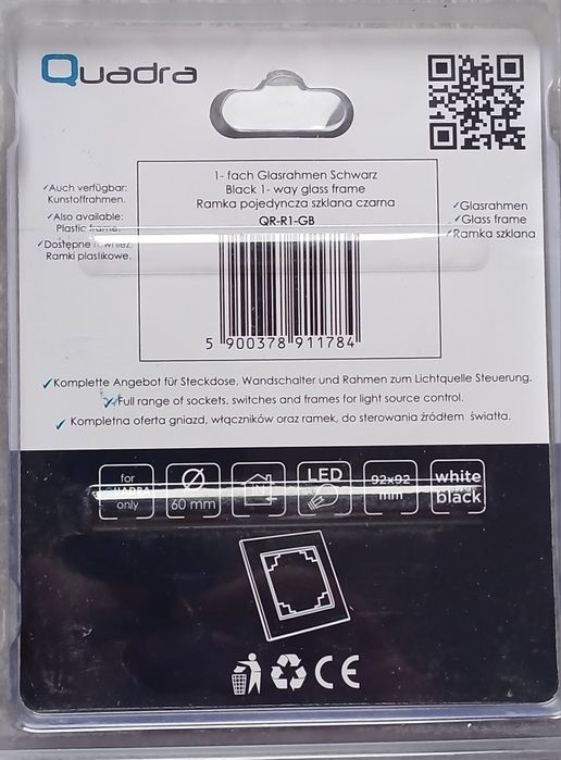 Quadra: gniazdko z bolcem plus inne