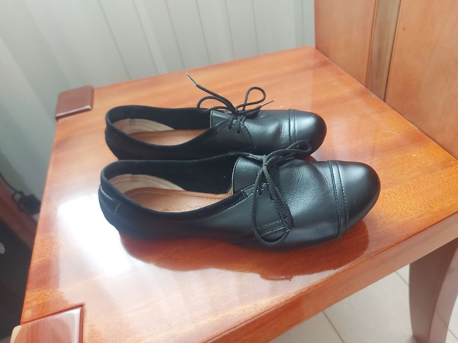 Кожаные туфли балетки Маркадис размер 36