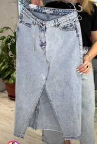 Спідниця джинсова, 52 розмір