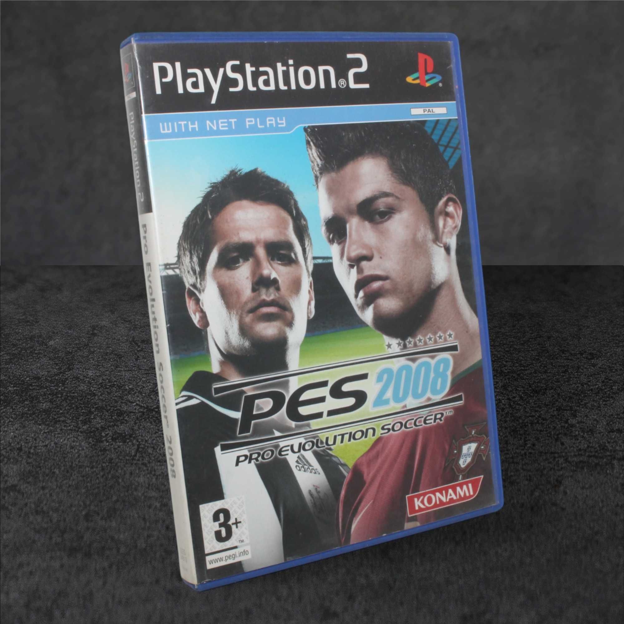 Pro Evolution Soccer 2008 ps2 GameBAZA