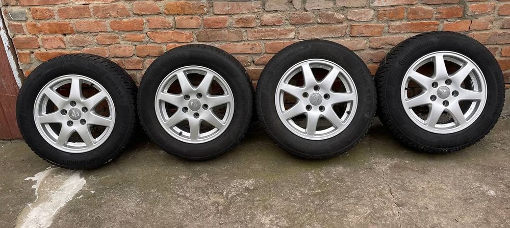 Шини 195 65 15 Диски R15 Колеса 5x112 Skoda VW Seat Audi et45 Зима VAG