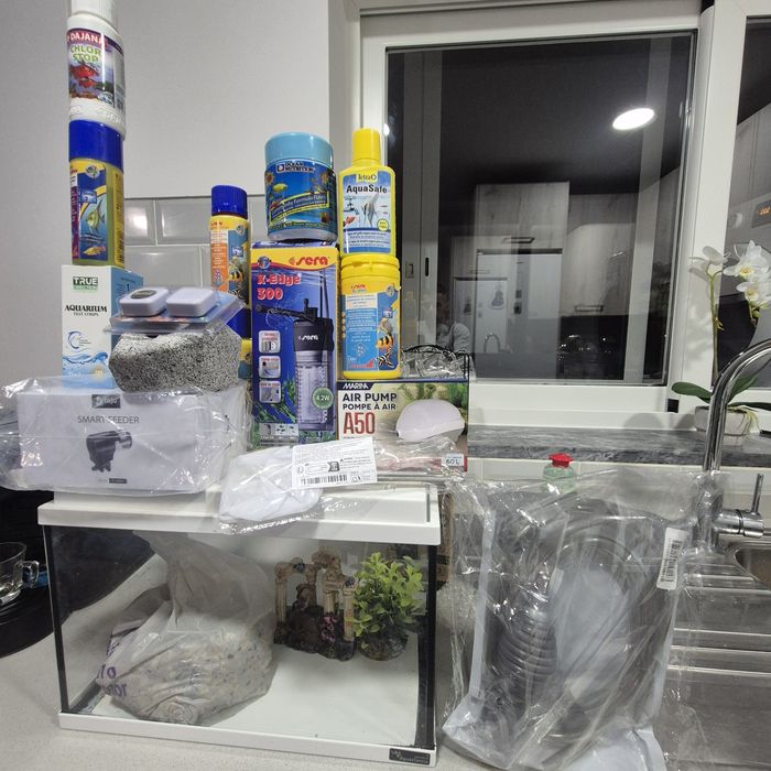 Aquário peixes 16 Litros