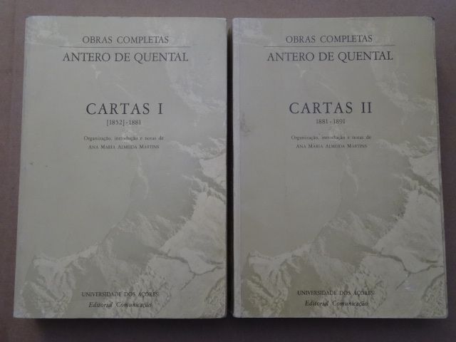 Cartas de Antero de Quental - 2 Volumes