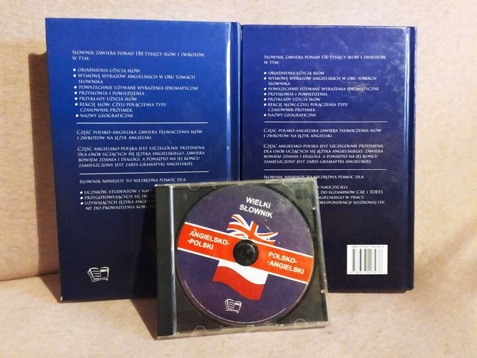 Wielki słownik angielsko-polski, polsko-angielski+płyta CD - J. Gordon