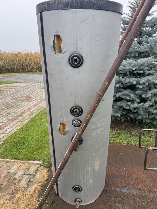 Zbiornik 300L CWU  2 wężownice CO oraz Solarna