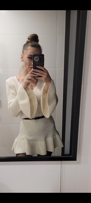 Зимове тепле вязане міні плаття на зріст до 160 в ідеальному стані