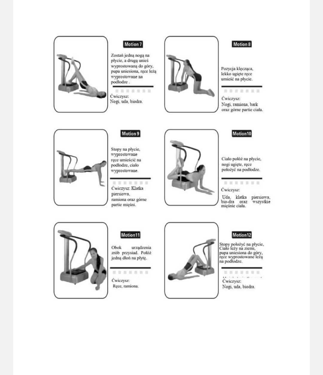 Platforma wibracyjna PROWELLNESS