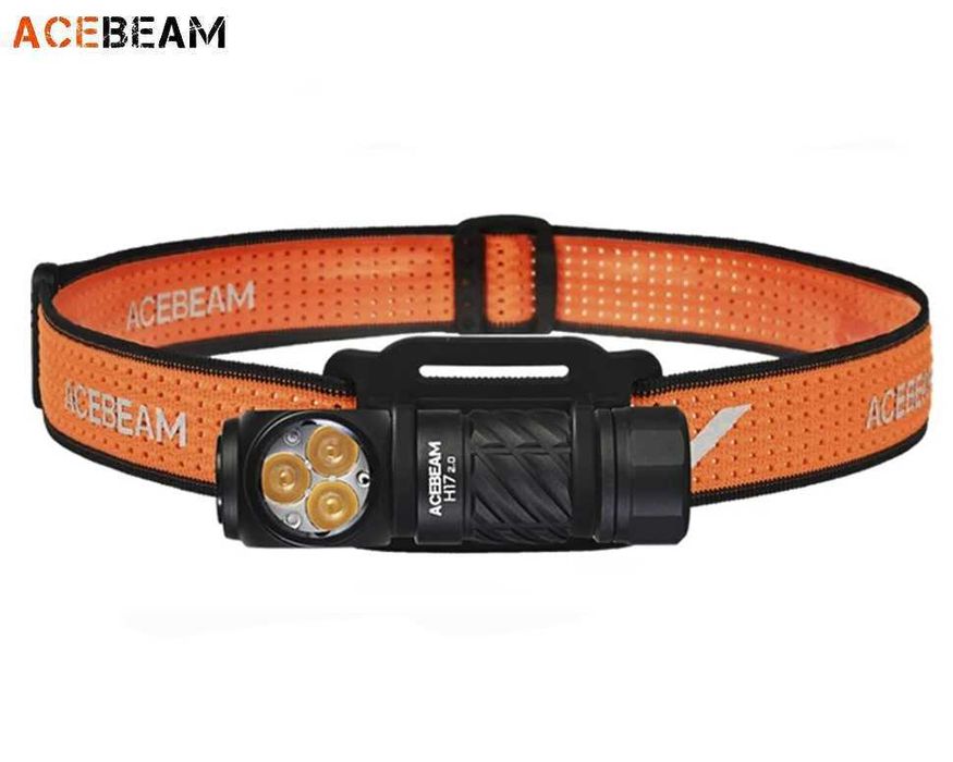 AceBeam H17 V2.0 Універсальний Налобний Ліхтар (2000 Люмен 150 Метрів)