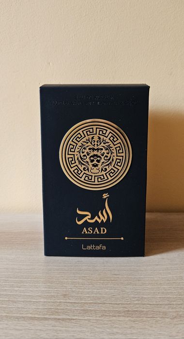 Nowy kartonik pudelko po perfumah Asad  Lattafa 100 ml