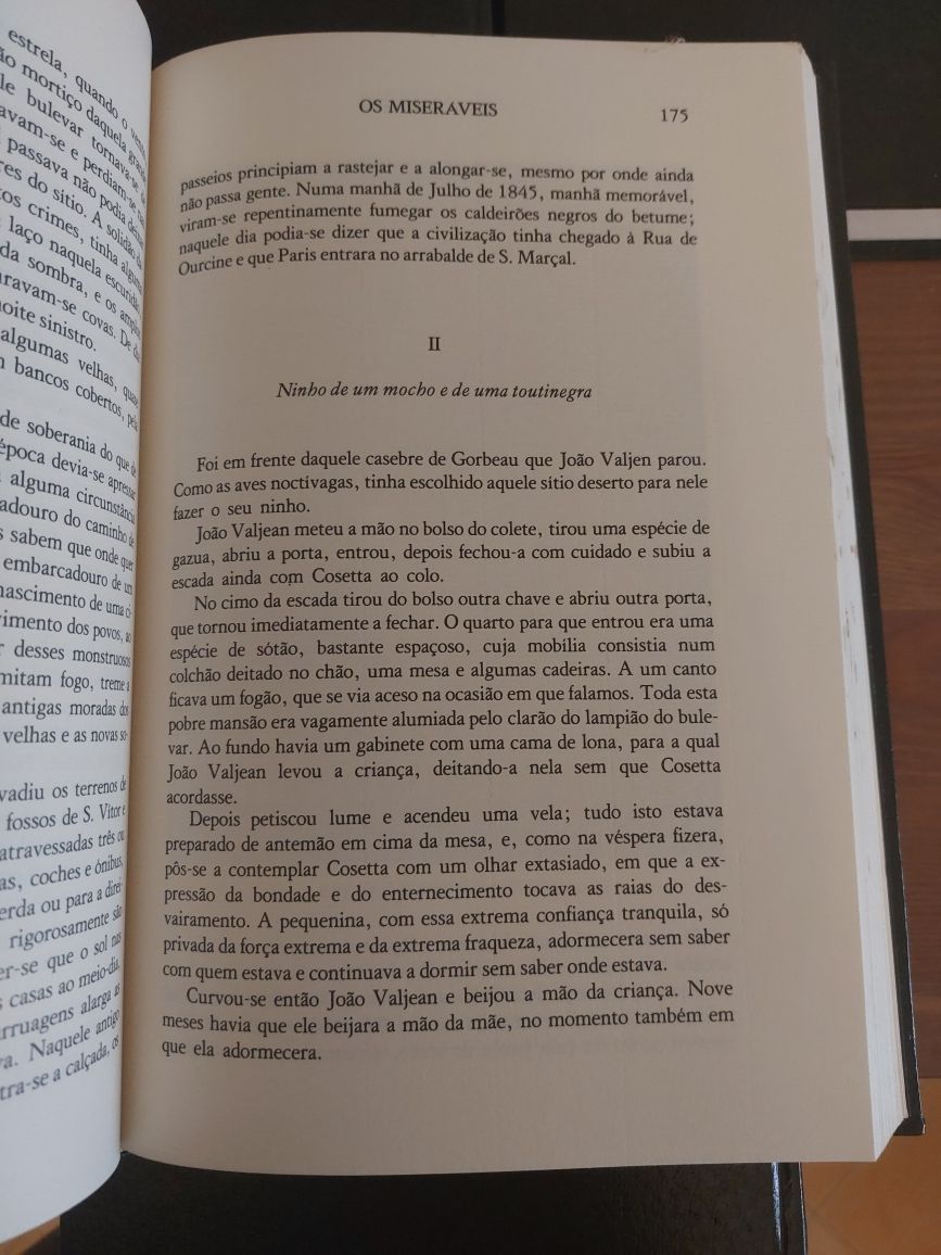 " Os Miseráveis " Victor Hugo (Optimo Estado - Completa)