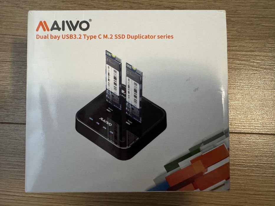 Док-станція Maiwo для M.2 SSD SATA Key M/B+M USB 3.1 Gen1 Type-C