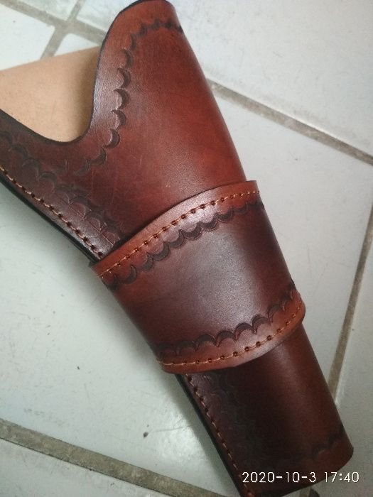 kabura na rewolwer czarny proch 5,5" producent