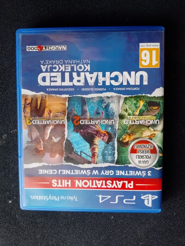 Gra uncharted kolekcja 3 gry PS4