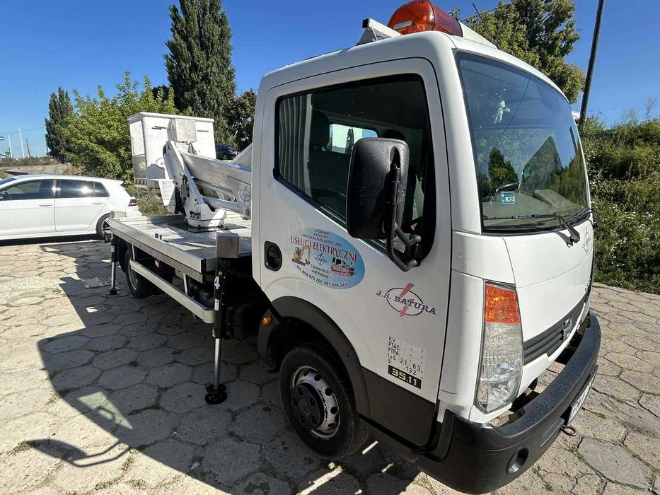 Podnośnik koszowy zwyżka Multitel MX 170 Nissan Cabstar Ważne UDT