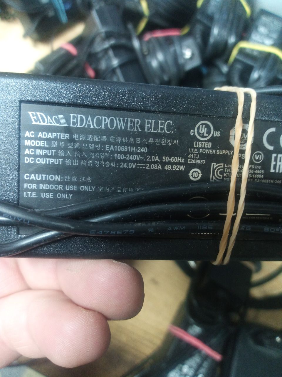 Блок живлення 24V 0.5А 2A 2.5A 2.65A  24В питания