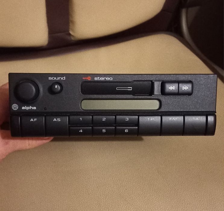 Rádio Cassette Vintage Original Volkswagen Golf GTi Made in Germany