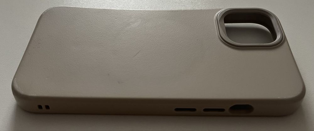 RhinoShield SolidSuit iPhone 15 Plus Shell Beige MagSafe 3,5m