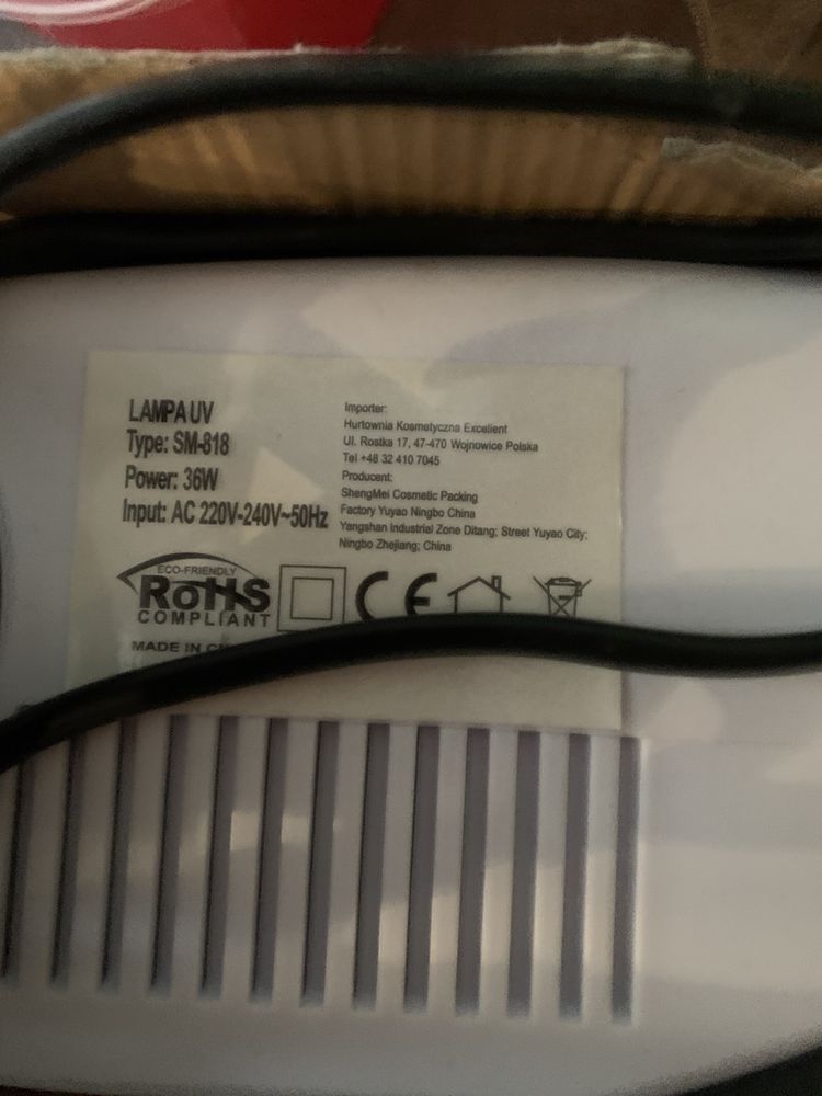 Sprzedam uzywana lampe uv