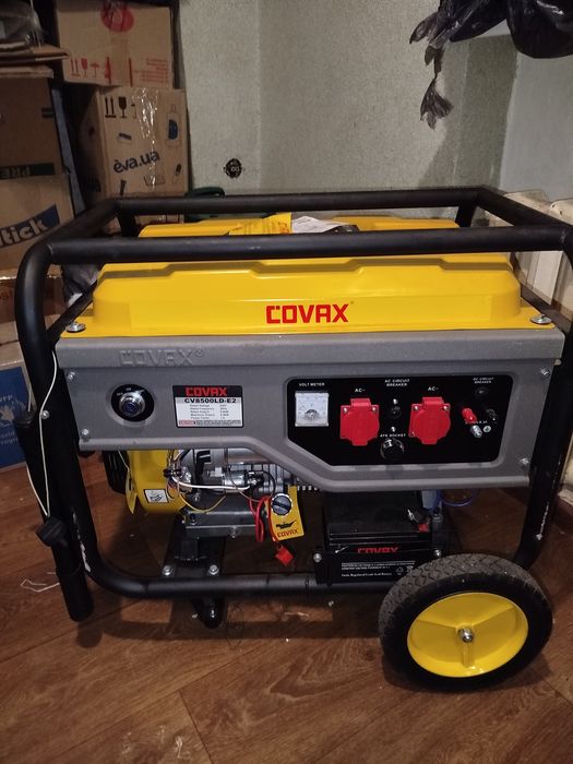 Генератор COVAX 6,5кВт новий
