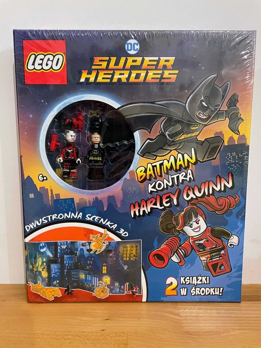 LEGO® DC Super Heroes™. Batman kontra Harley Quinn — Książki i figurki