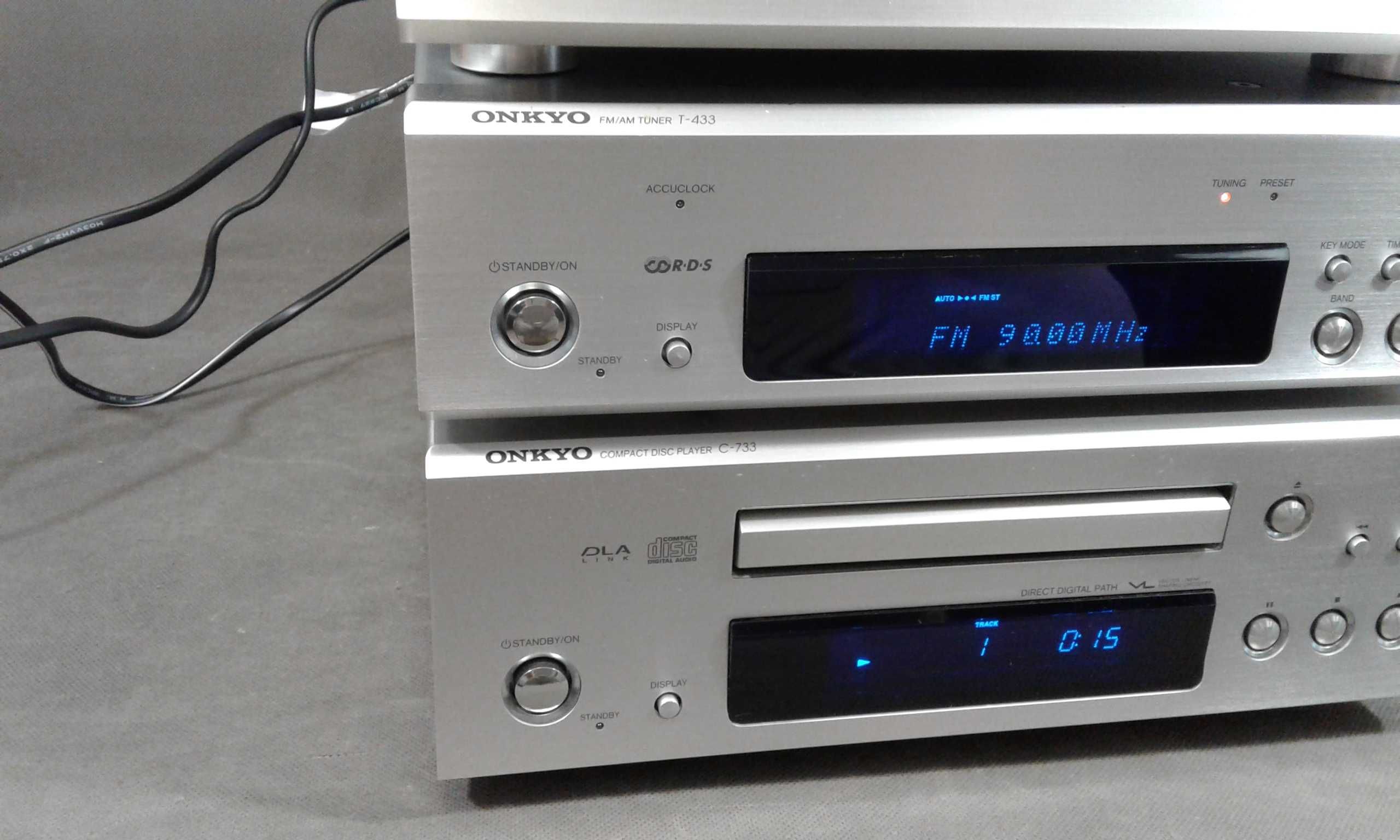 ONKYO A-933,zestaw stereo,pilot