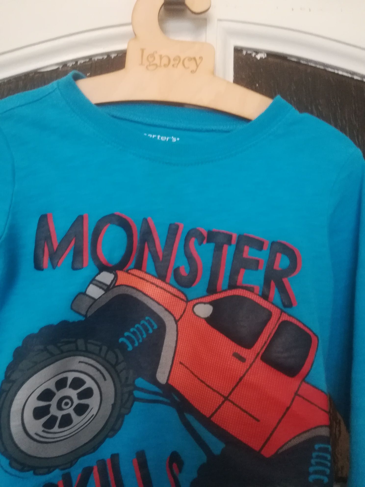 Bluzka chłopięca monster truck.