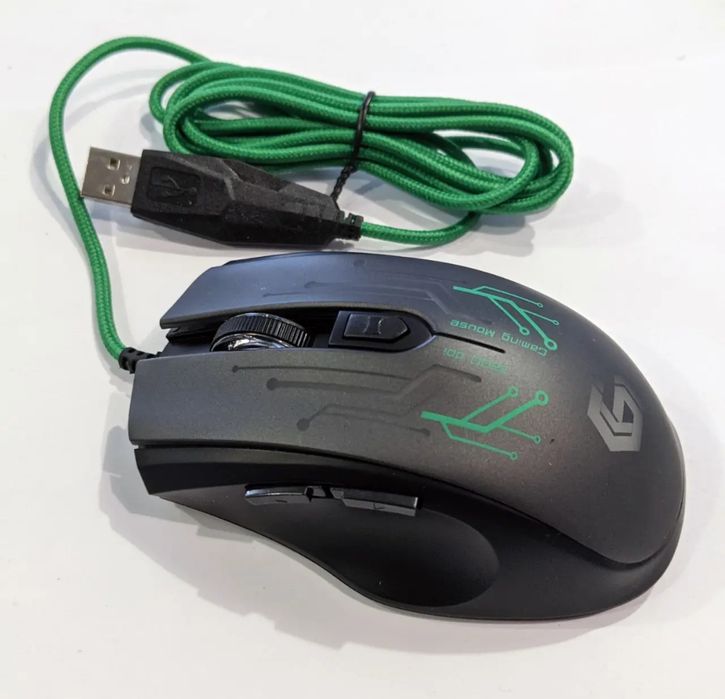 Игровая мышка Gembird MUSG-003-G USB ЧОРНА
Недоступний