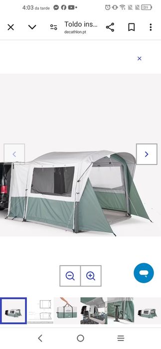 Vendo tenda nova