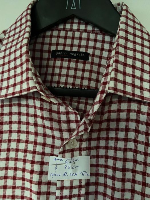 Paolo Negrato koszula męska z długim rękawem