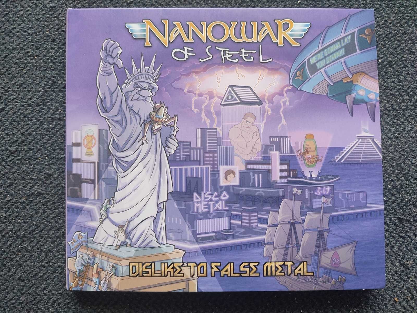 Album "Dislike To False Metal", Nanowar of Steel (digipack)