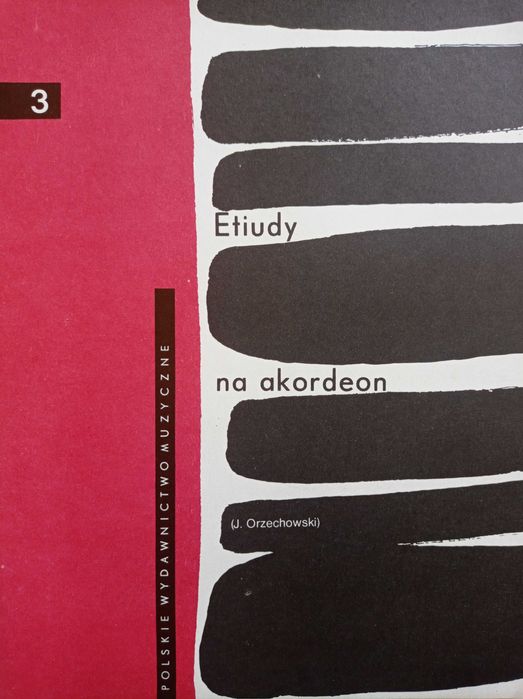 Orzechowski Etiudy na akordeon 3 Nuty 1986
