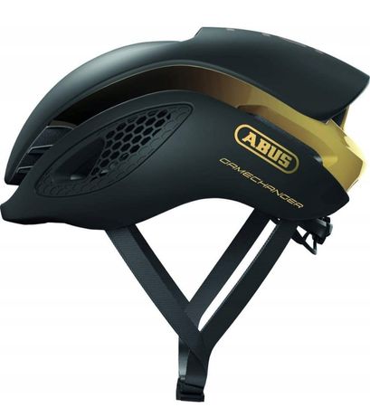 Abus Kask rowerowy GameChanger black gold S 86784