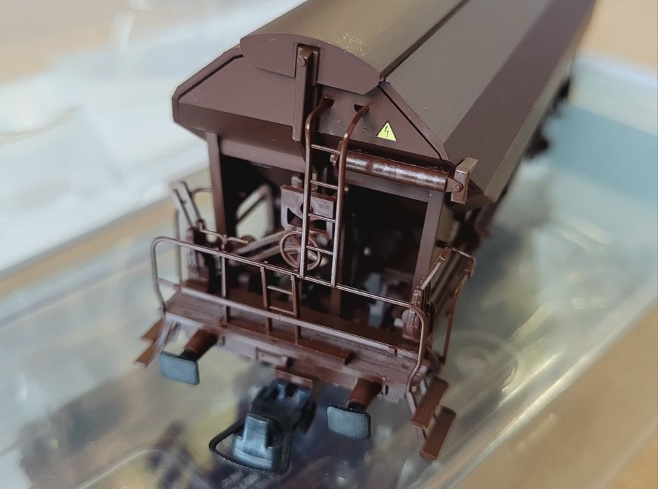 Roco 76022 QBB zestaw 2 wagonów z uchylnym dachem h0 1:87 nie PKP Tdds