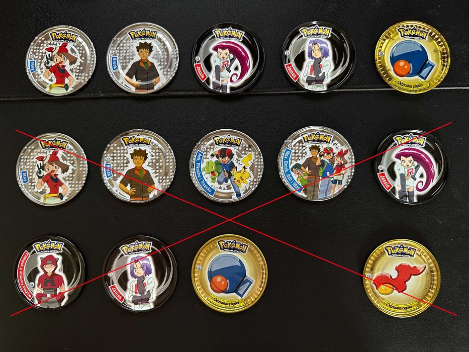 Pokemon Metal Tazos Advanced Big Set 2