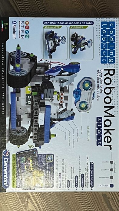 Laboratório de Robótica - Robo Maker Júnior Coding Lab - Clementoni