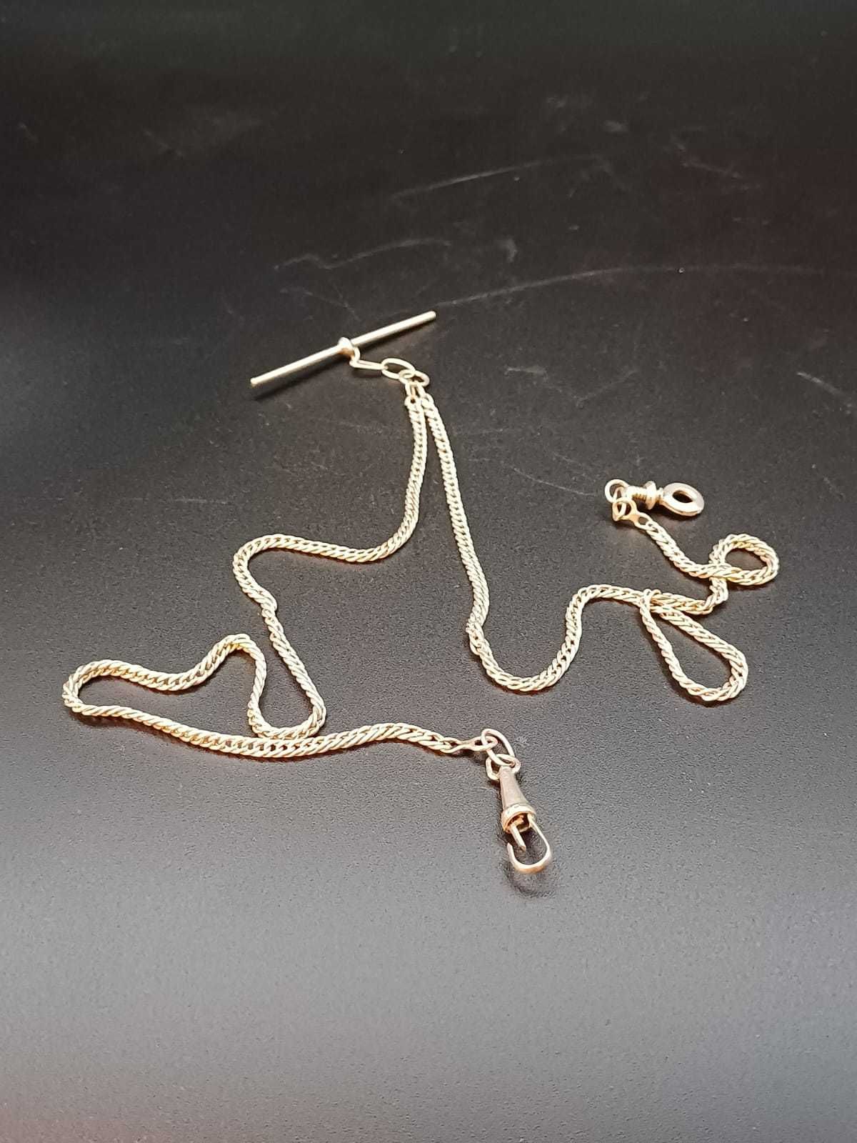 Corrente em Prata de Relógio de Bolso