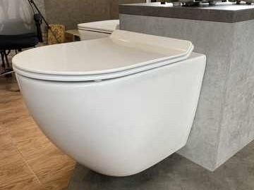 Інсталяція GEBERIT з Безобідковим унітазом з кришкою Мікрооіфт