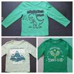 H&M 3 sztuki Bluzka 98 104 długi rękaw t-shirt dziecięcy paka koszulka