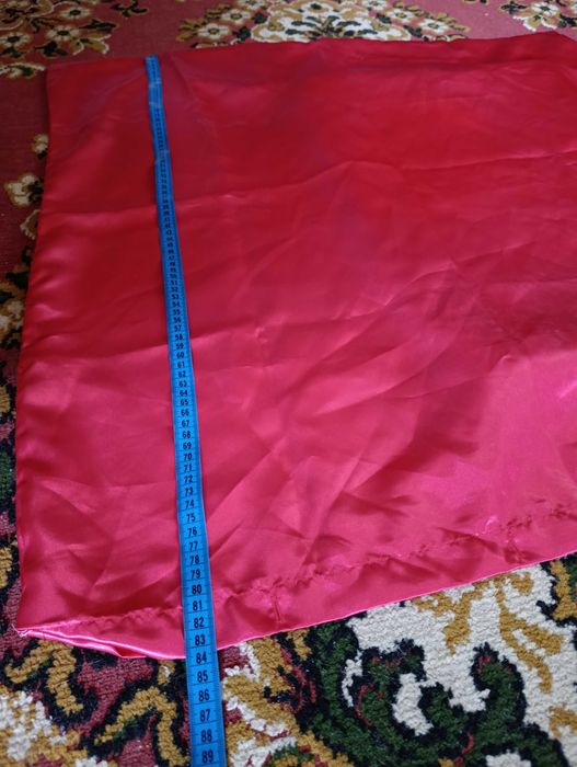 Постіль червоний атлас романтика підодіяльник наволочка постільна