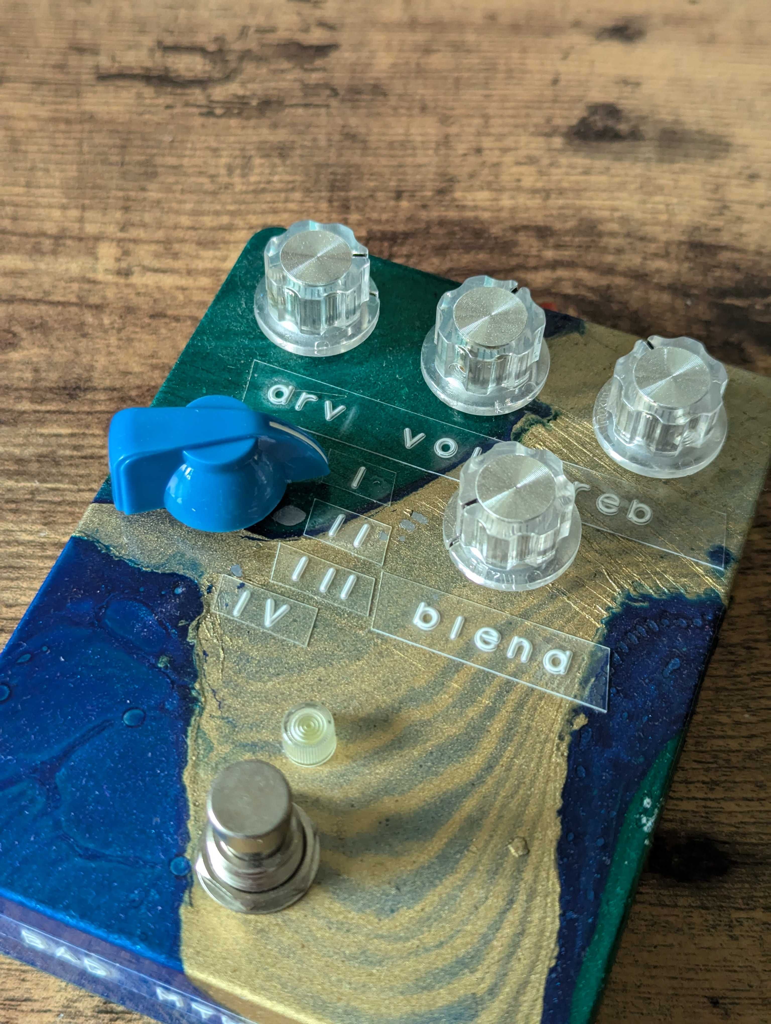 DAM Ezekiel 25-17 kopia / overdrive preamp do basu / gitary