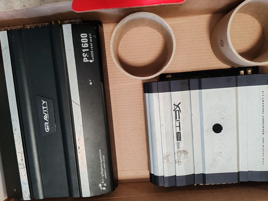 Sistema de som amplificador radio coluna